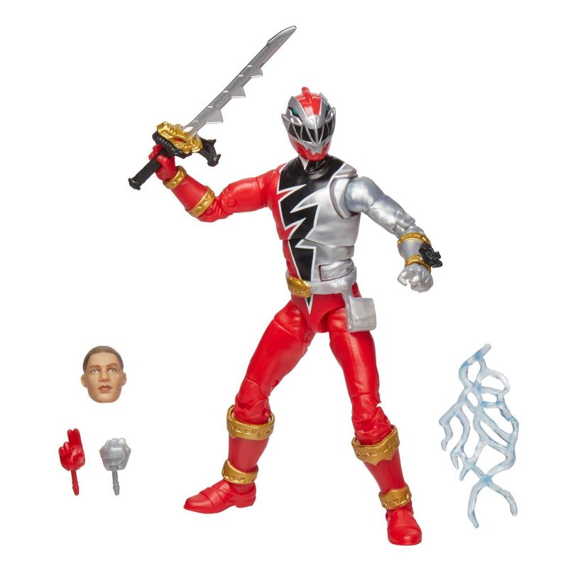Power Rangers Lightning Collection Dino Fury Red Ranger Action Figure, 1 of 11