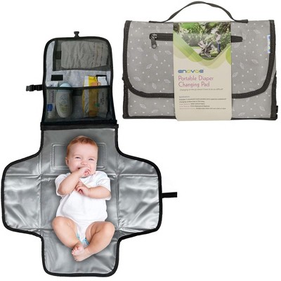Enovoe Portable Diaper Changing Pad for Baby - Gray