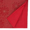Saro Lifestyle Poinsettia Runner, Red, 16" x 72" - 2 of 3