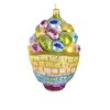 Larry Fraga 6.0 Inch Delivering The Eggs Ornament Easter Bunny Basket Tree Ornaments - 2 of 3