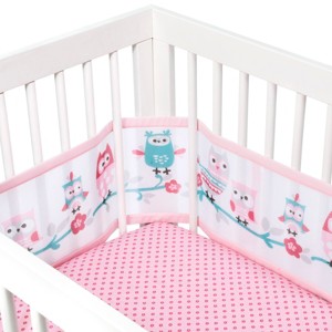 BreathableBaby 3pc Bedding Set - Pink