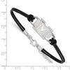 Black Bow Jewelry Sterling Silver Miami Redhawks NCAA charm Bracelet 7 Inch - 2 of 3