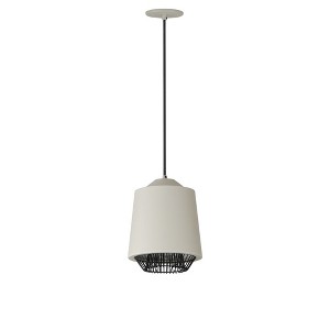 ET2 Lighting Phoenix 1 - Light Pendant in  Gray/Black - 1 of 4