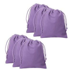 Unique Bargains Velvet Reusable Soft Jewelry Headphone Candy Drawstring Gift Bags 20 Pcs - 1 of 4