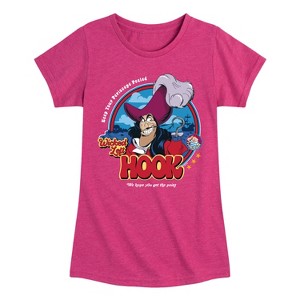 Girls' - Disney - Peter Pan Fitted Short Sleeve Graphic T-Shirt - 1 of 4