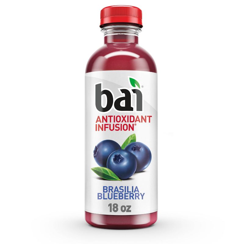 Bai Brasilia Blueberry Antioxidant Water - 18 fl oz Bottle, 1 of 6