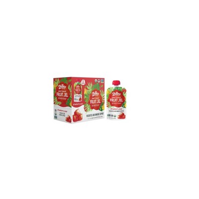 Zellee Organic Strawberry Pear Fruit Jel - 42oz/12ct