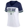 NCAA Notre Dame Fighting Irish Women's Yolk T-Shirt - 2 of 3