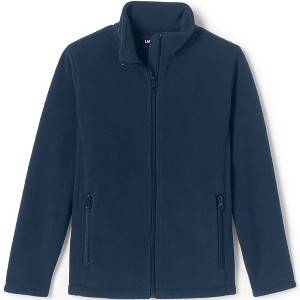 Lands' End Kids Mid-weight Fleece Jacket - 1 of 2