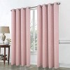 RT Designer Collection Cosmo Shimmer Jacquard Grommet Curtain Panel 54" x 84" Blush - 2 of 4
