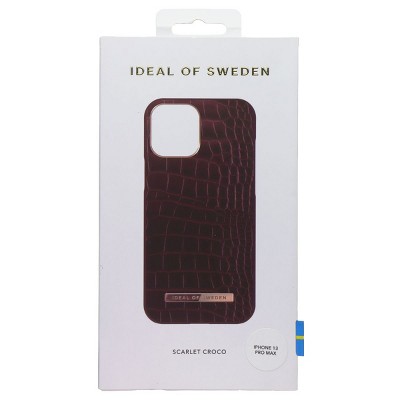 iDeal of Sweden Atelier Case for Apple iPhone 13 Pro Max - Scarlet Croco