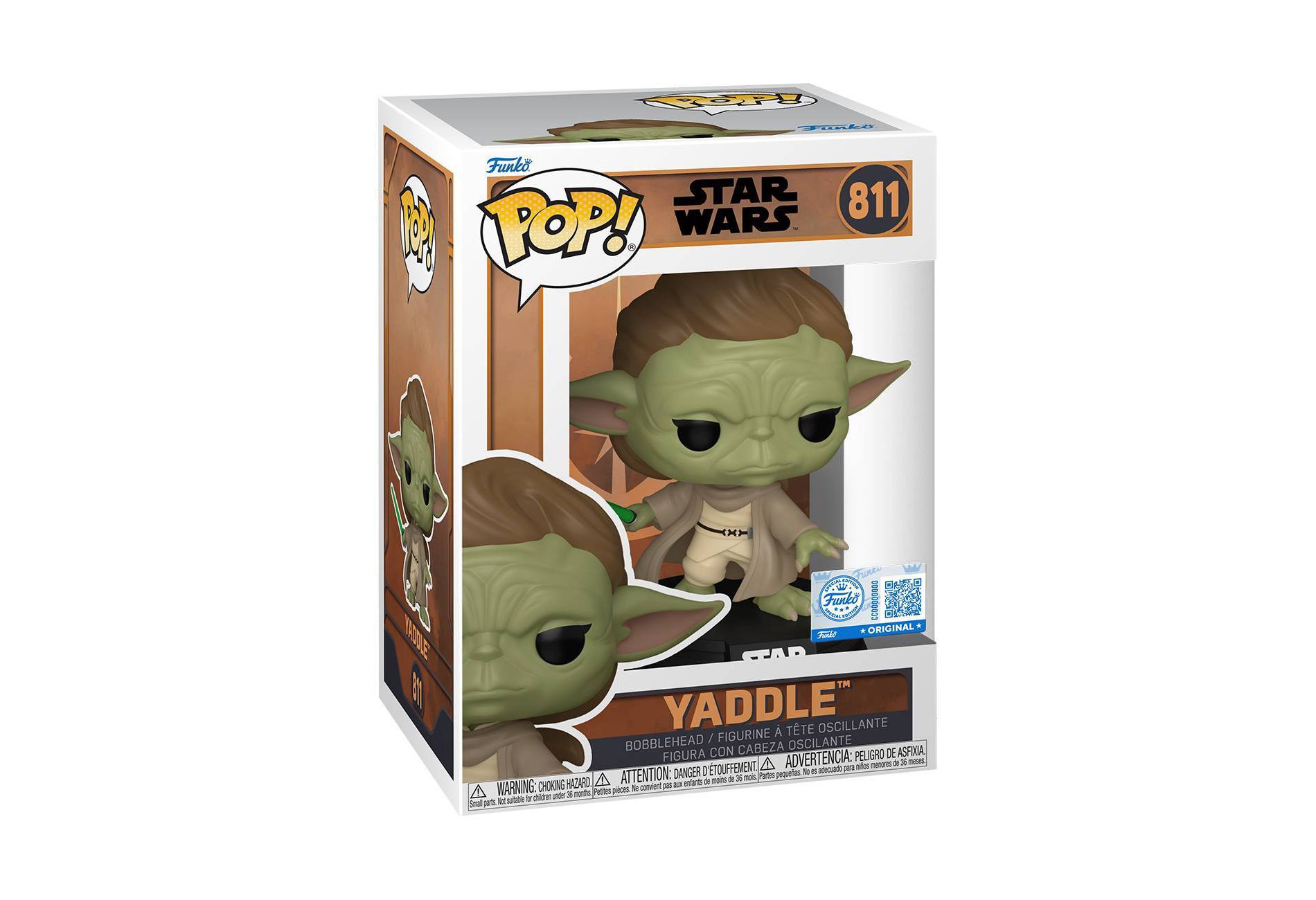 Funko POP! Star Wars: SW TotJ Yaddle Figure