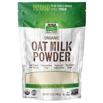 Organic Oat Milk Powder 12 oz Powder by Now Foods