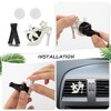 8 Pieces Car Fresheners for Women Car Diffuser Vent Clip with Aromatic Pads Car Vent Accessories - 4 of 4
