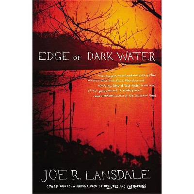 Edge of Dark Water - Large Print by  Joe R Lansdale (Paperback)