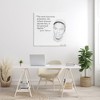 Stupell Industries Personal Dignity Jackie Robinson Quote Black and White, 36" x 36" - 2 of 4