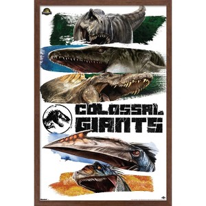 Trends International Jurassic World: Rebirth (2025) - Colossal Giants Framed Wall Poster Prints - 1 of 4