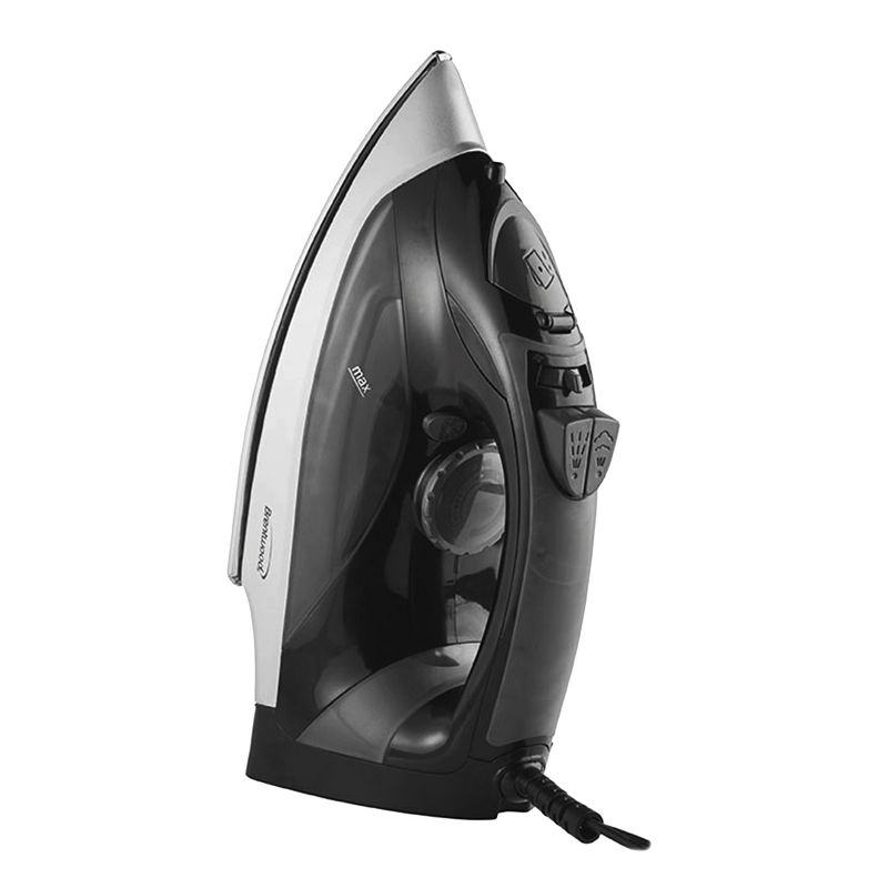 Brentwood 1200W Steam Iron with Auto Shut Off in Black, 3 of 10