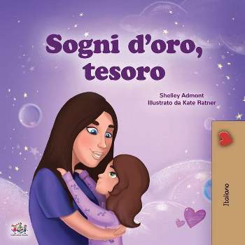 Sweet Dreams, My Love (Italian Children's Book) - (Italian Bedtime Collection) Large Print by  Shelley Admont & Kidkiddos Books (Paperback)