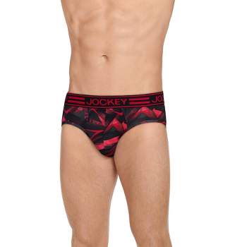  Jockey Men's Underwear Sport Cooling Mesh Performance 3 Trunk,  Barbados Cherry, S : Clothing, Shoes & Jewelry