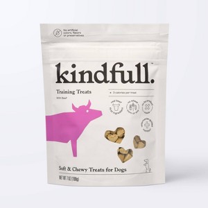 Beef Flavored Training Dog Treats - Kindfull™ - 7oz - 1 of 3