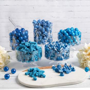Light Blue Deluxe Candy Buffet Featuring Lindor Truffles by 