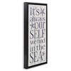 Stupell Industries Find Self In Sea Phrase, 15" x 31" - 3 of 4