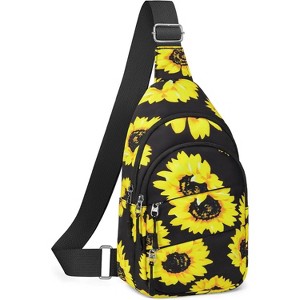 Small Anti-Theft Sling Bag, Lightweight Crossbody Backpack for Men & Women, Outdoor Hiking and Travel Daypack - 1 of 4