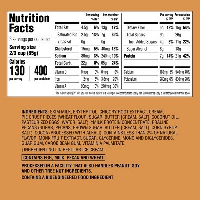 Reduced Fat Chocolate Pecan Pie Ice Cream - 16oz - Favorite Day™