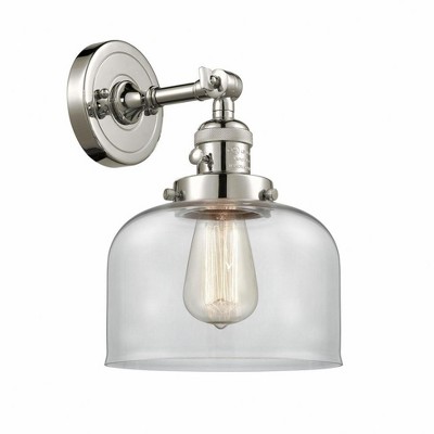 Bell - 1 Light Wall Sconce In Industrial Style-12 Inches Tall and 8 Inches Wide