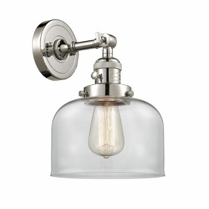 Bell - 1 Light Wall Sconce In Industrial Style-12 Inches Tall and 8 Inches Wide - 1 of 1