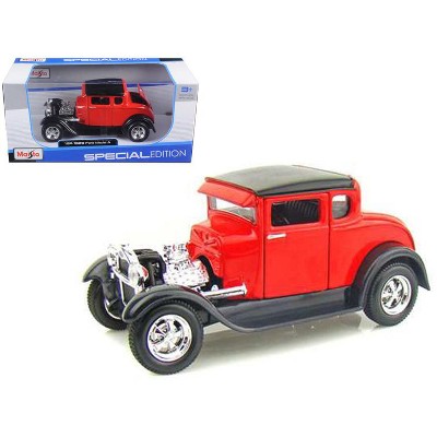 1929 Ford Model A Red 1/24 Diecast 