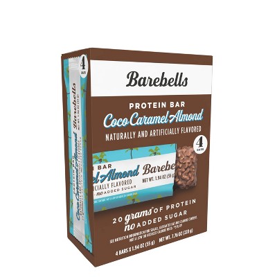 Barebells Coco Caramel Almond Nutrition Protein Bars - 20g Protein - 7.76oz/4pk