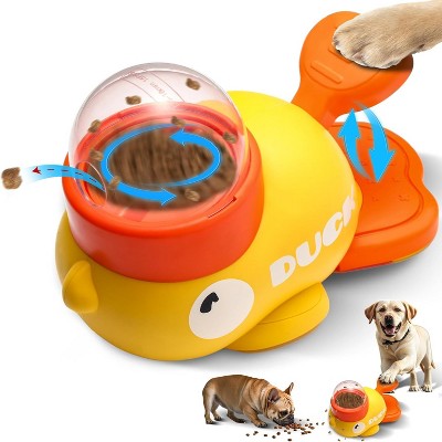 Attop Cat & Dog Feeder Toy, designed specifically for training, duck-shaped, suitable for small to medium-sized cats and dogs