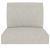 Covers&All Outdoor Sunbrella Deep Seat Cushion Set, Water, UV & Fade Resistant Seat & Back Cushions for Outdoor Furniture - 2 of 4