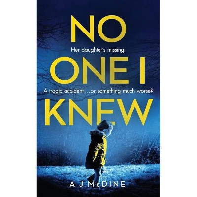 No One I Knew - by  A J McDine (Paperback)