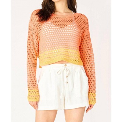 Women's Sunset Crochet Sweater - Dex Clothing