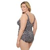 Aqua Green Women's Cinched V-Neck Shirred One Piece - 2 of 3