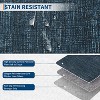 Washable Runner Rug – Non-Slip Minimalist Accent Rug for Hallway, Kitchen & Laundry, Soft, Low Pile, Solid Color - 4 of 4