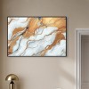 Art Remedy Gold Marble Boho Neutral Abstract Wall Art Framed - 2 of 4