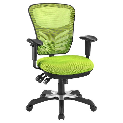 Articulate Mesh Office Chair Neon Green Modway Target