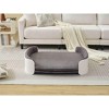 ROOMTEC Cat Couch Bed, Pet Sofa for Indoor Cats w/Removable Mattress Cover Suitable for Mid or large animal - 2 of 4