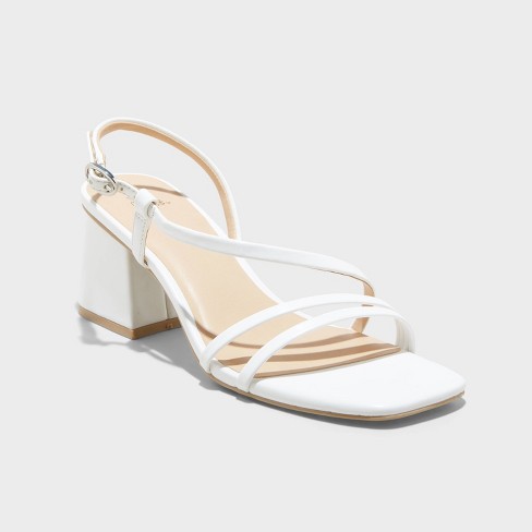 White heels hot sale target