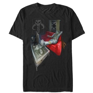 Men's Star Wars Boba Fett Lounging T-Shirt - 1 of 4