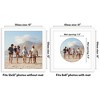 Americanflat Picture Frame with Oval Mat Insert and Shatter-Resistant Glass - Signature Collection - Photo Frame for Wall Display - 2 of 4