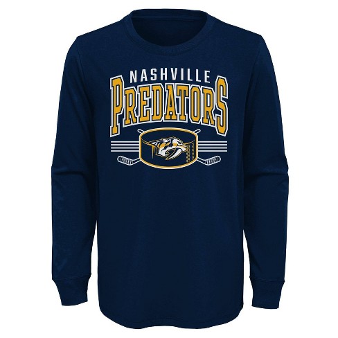 Nhl Nashville Predators Boys Long Sleeve T shirt Target