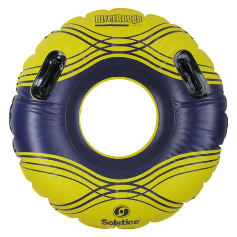 Swim Central Striped Solstice Inflatable Swimming Pool Ring Inner Tube ...