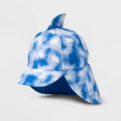 Image of Baby Boys' Tie-Dye Baseball Hat - Cat & Jack™ Blue 12-24M