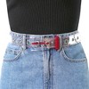 INSPIRE CHIC Womens Grommet Clear Waist Belt Plus Size Waist Belts for Jeans Dresses 1 Pc - 4 of 4