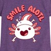 Girls' - Instant Message - Smile Alotl Fitted Short Sleeve Graphic T-Shirt - 2 of 4